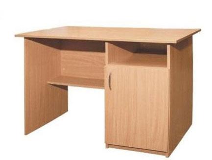 Стіл письмовий 1-дверний, тумба праворуч БРІК